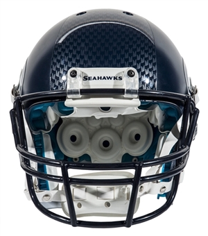 2012 Terrell Owens Final Career Game Used Seattle Seahawks Helmet (Team COA)